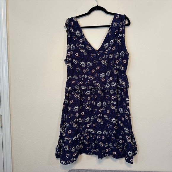 THAKOON COLLECTIVE - Navy Lotus Dress - Picture 5 of 5